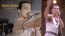 Bohemian Rhapsody | Live Aid Side by Side: "We Will Rock You"  | 20th Century FOX