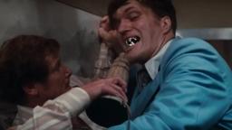 Bond gets to grips with Jaws on the train