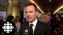 Michael Fassbender on the TIFF Red Carpet for 12 Years a Slave | CBC Connects