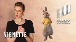 Vignette - Elizabeth Debicki as "Mopsy"