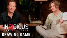 Patrick Wilson & Ty Simpkins Drawing Game