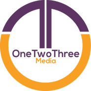 OneTwoThree Media Logo