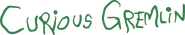 Curious Gremlin Logo