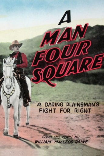 A Man Four-Square Poster