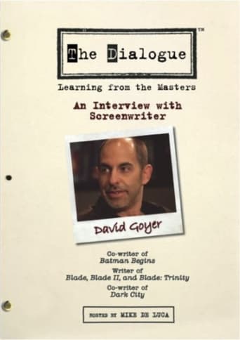 The Dialogue: An Interview with Screenwriter David Goyer Poster