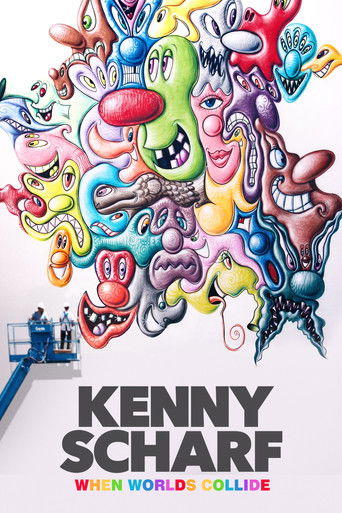 Kenny Scharf: When Worlds Collide Poster