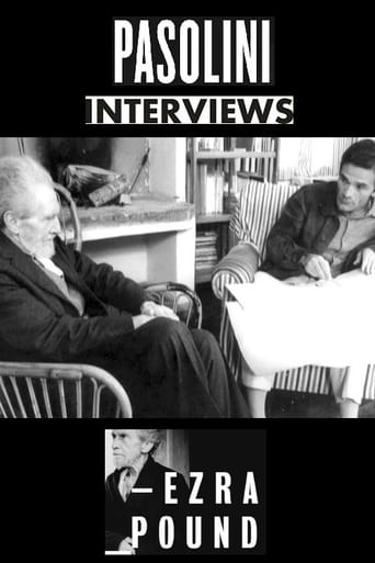 Pasolini interviews Ezra Pound Poster