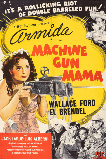 Machine Gun Mama Poster