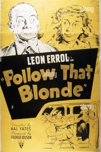 Follow That Blonde Poster