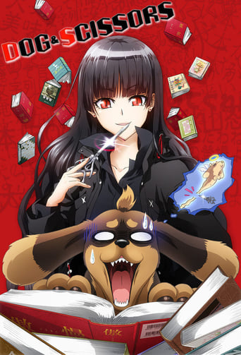 Dog & Scissors Poster