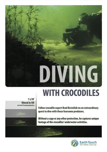 Diving with Crocodiles Poster