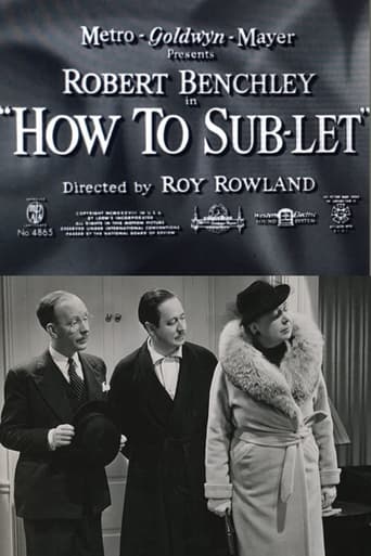 How to Sub-Let Poster