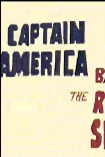 Captain America Battles the Red Skull Poster