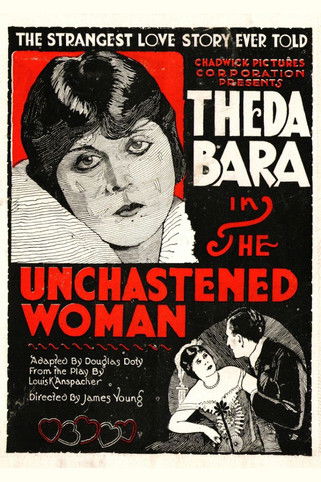 The Unchastened Woman Poster