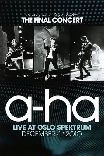 a-ha: Ending on a High Note - The Final Concert Poster
