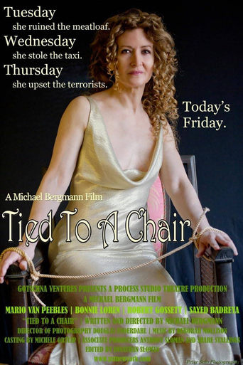 Tied to a Chair Poster