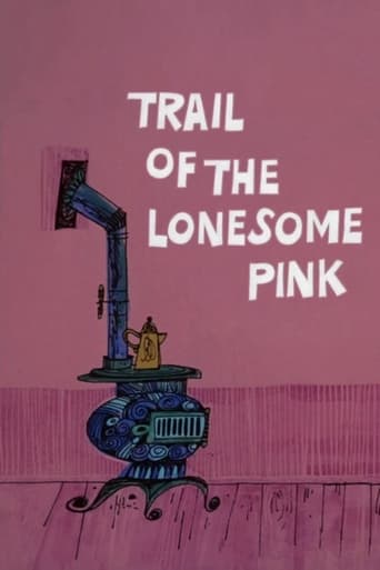 Trail of the Lonesome Pink Poster
