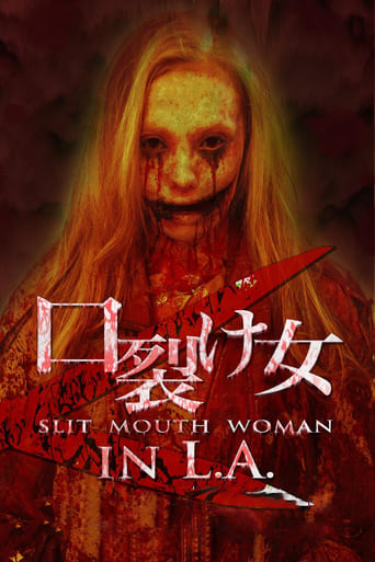 Slit Mouth Woman in L.A. Poster