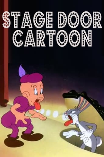 Stage Door Cartoon Poster