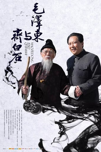 Mao Zedong and Qi Baishi Poster
