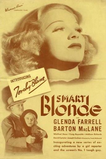 Smart Blonde Poster
