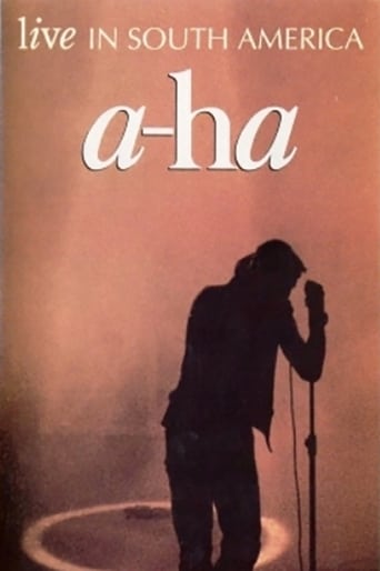 a-ha | Live in South America 1993 Poster