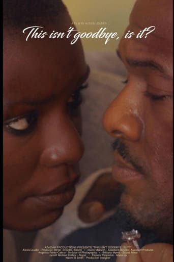 This Isn't Goodbye, Is It? Poster