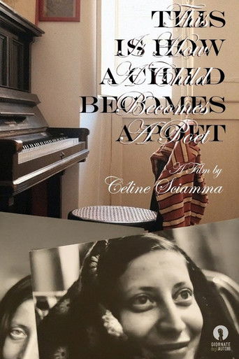 This Is How a Child Becomes a Poet Poster
