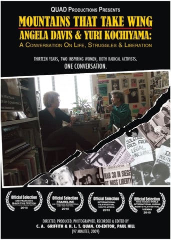 Mountains That Take Wing: Angela Davis & Yuri Kochiyama- A Conversation on Life, Struggles, and Liberation Poster