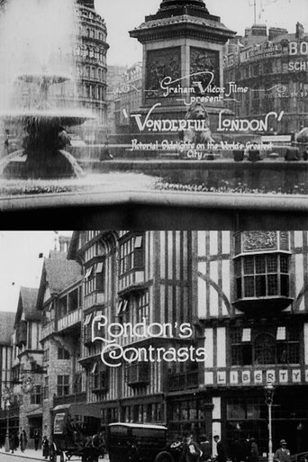 Wonderful London: London's Contrasts Poster