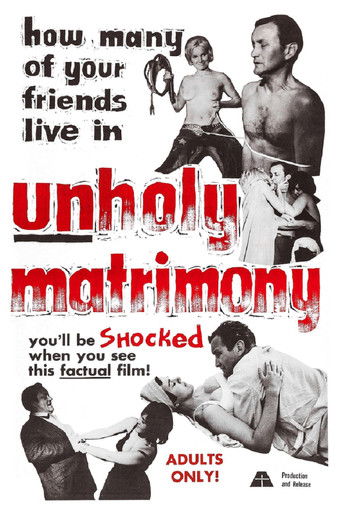 Unholy Matrimony Poster