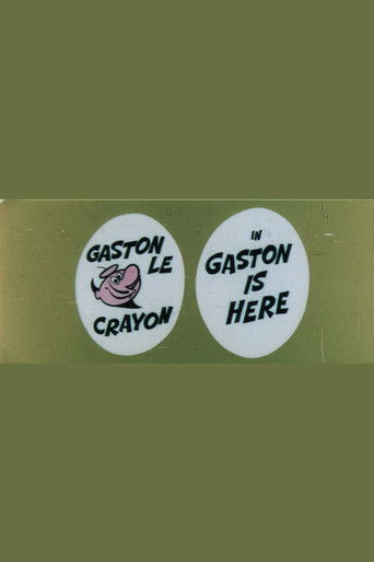Gaston Is Here Poster