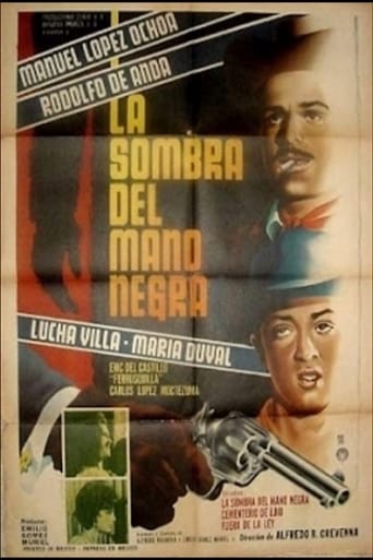 La sombra del mano negra Poster