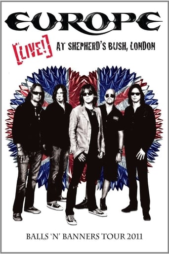 Europe: Live! At Shepherd's Bush Poster