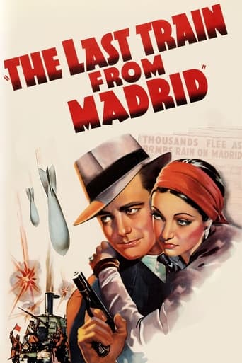 The Last Train from Madrid Poster