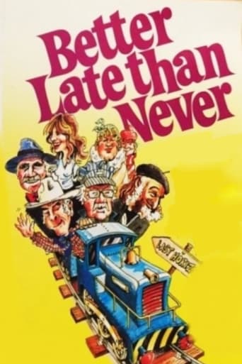 Better Late Than Never Poster