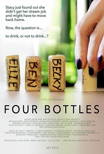 Four Bottles Poster