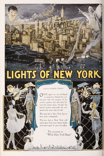The Lights of New York Poster