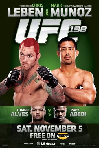 UFC 138: Leben vs. Muñoz Poster