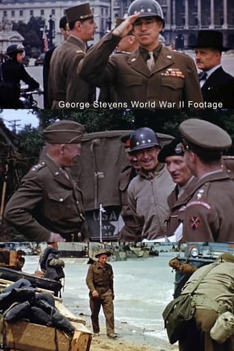 George Stevens World War II Footage Poster