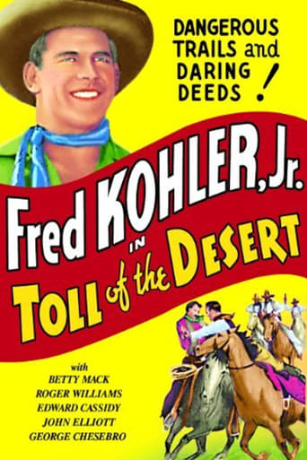 Toll of the Desert Poster