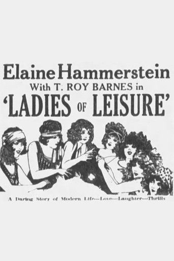 Ladies of Leisure Poster