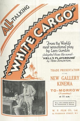 White Cargo Poster