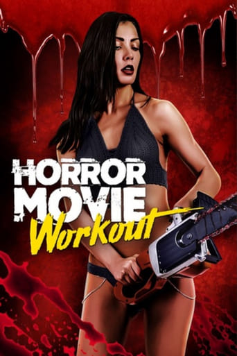 Horror Movie Workout Poster