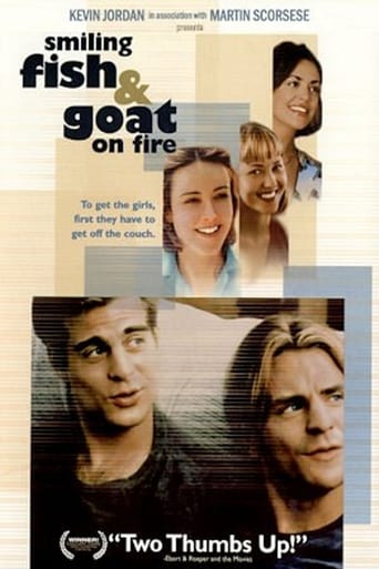 Smiling Fish & Goat On Fire Poster