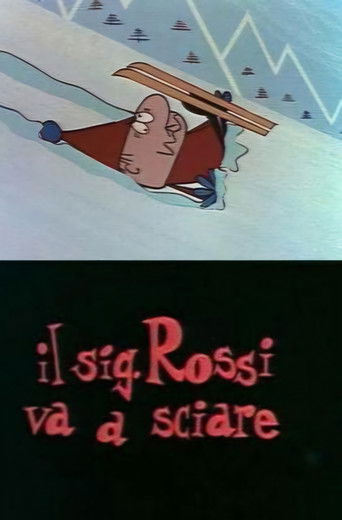 Mr. Rossi Goes Skiing Poster