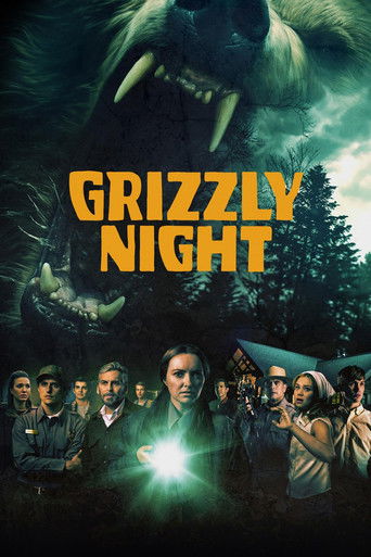 Grizzly Night Poster