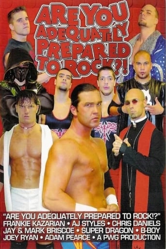 PWG: Are You Adequately Prepared To Rock?! Poster