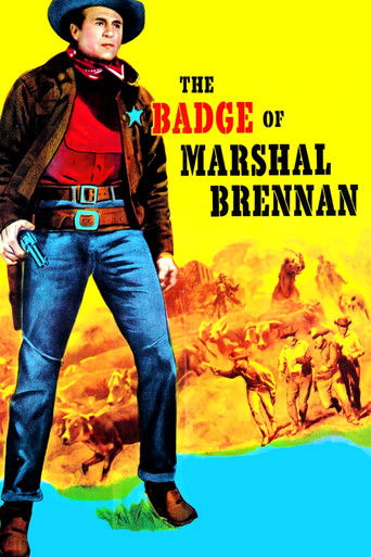 The Badge of Marshal Brennan Poster