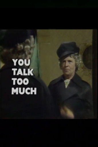 You Talk Too Much Poster